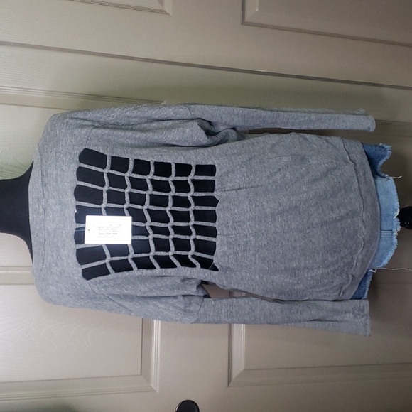 Chaser Tops - NWT CHASER Long sleeve oversized knot back dolman vintage Jersey t size Medium